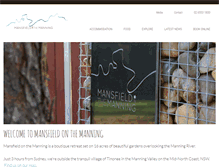 Tablet Screenshot of mansfieldonthemanning.com